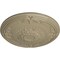 Ekena Millwork Athens Ceiling Medallion (Fits Canopies up to 3 5/8"), Hand-Painted Gobi Desert, 26 1/4"OD x 3 1/4"P CM27ATGDF - alternate 2